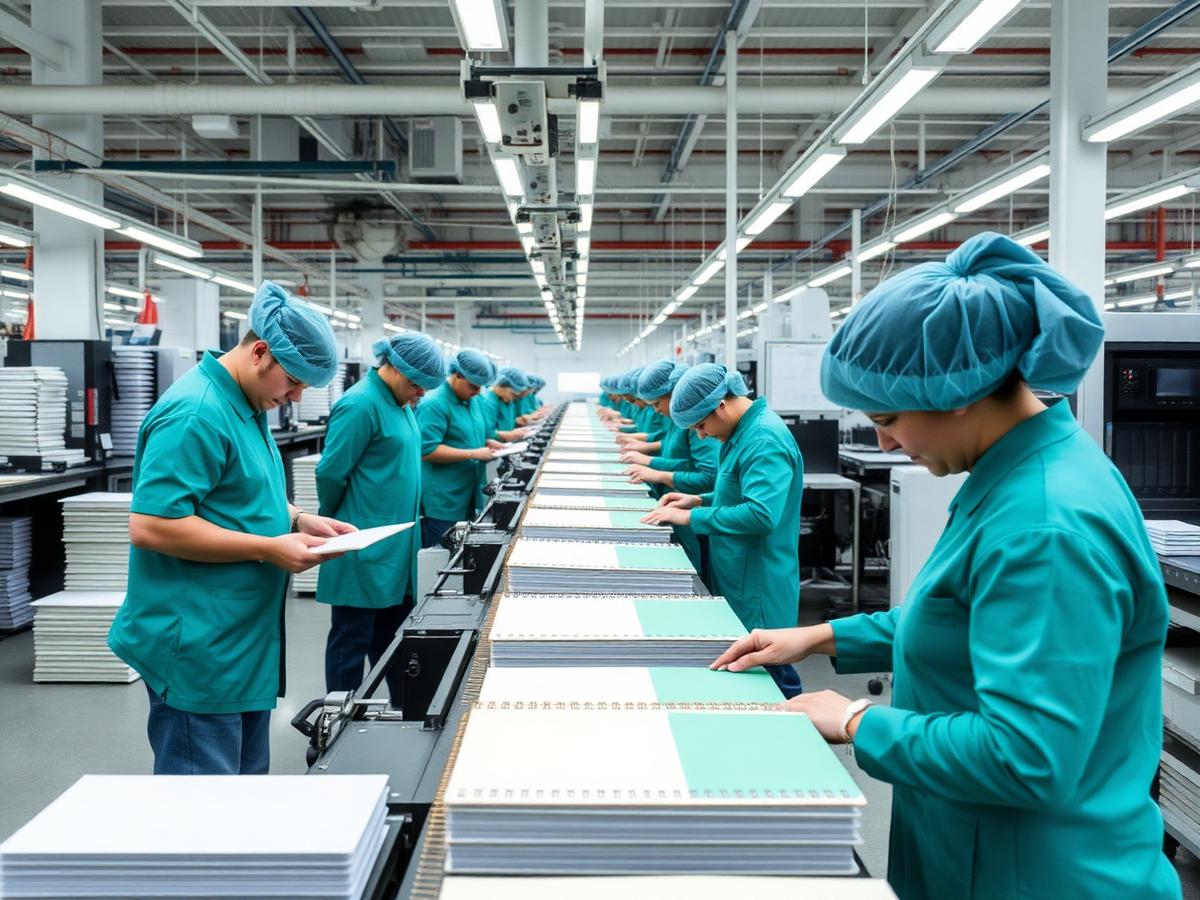 Standard Innovate in-house notebook and stationery production line